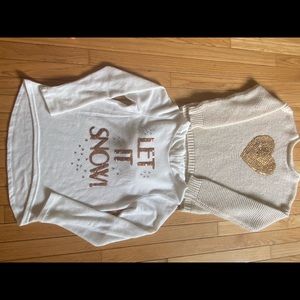 Kidpik & Btween girls sweaters size 12
